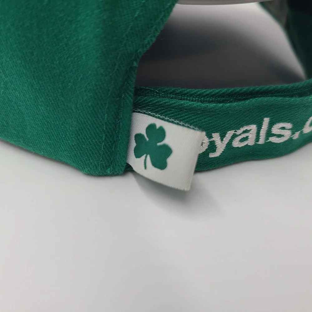 Kansas City Royals Hat Adjustable (Fits Small) Green White MLB St Patricks Day
